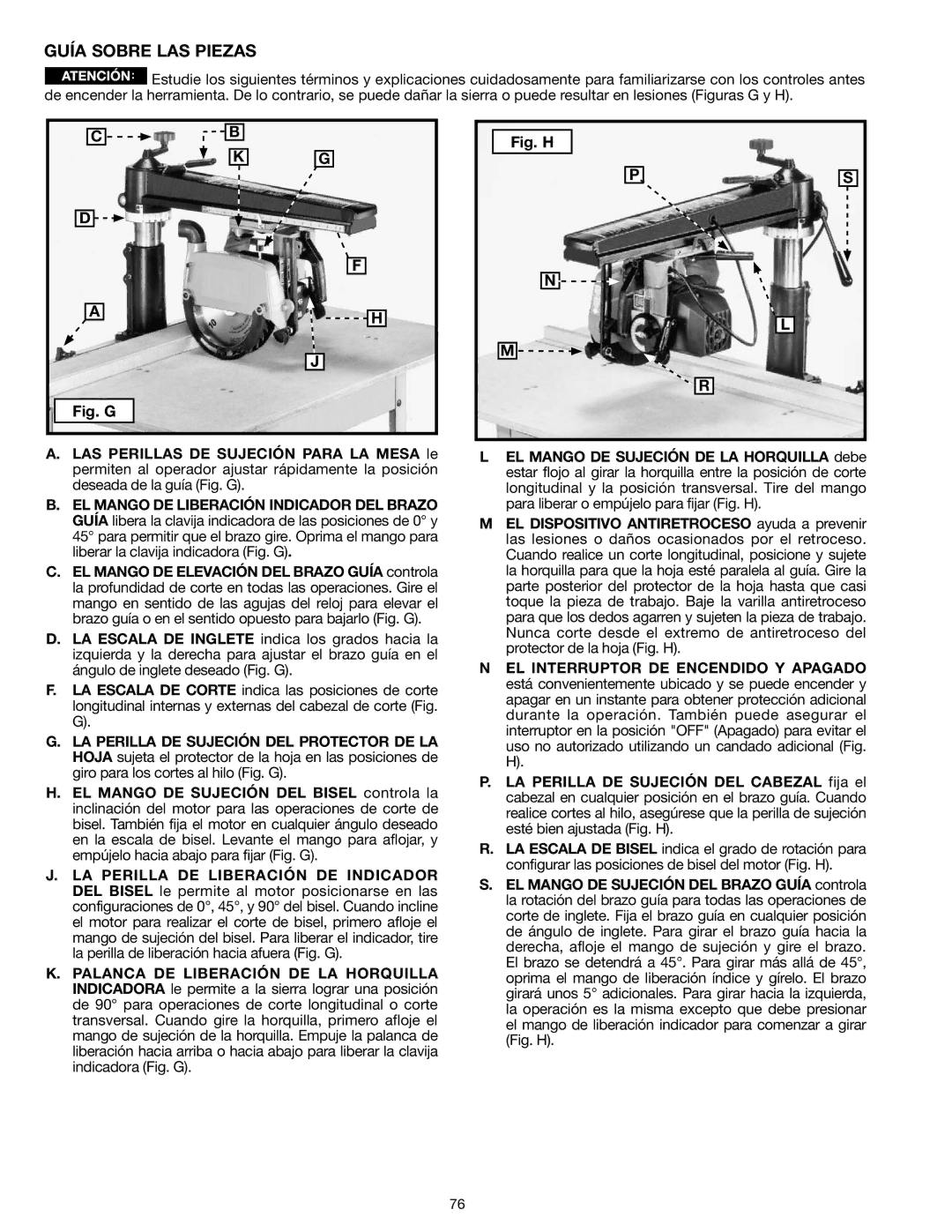 Epson RS830 instruction manual Guía sobre las piezas 