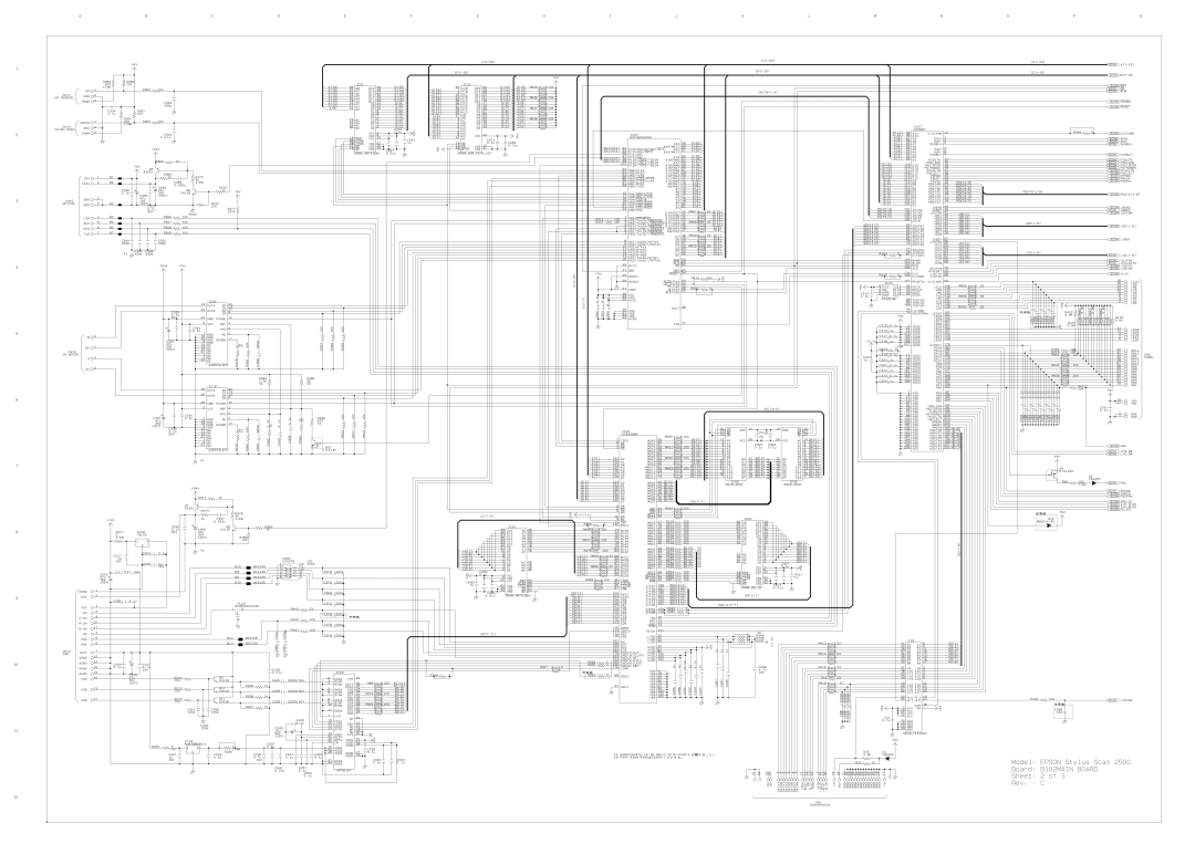 Epson Scan 2500 service manual 