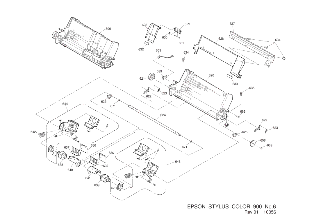 Epson SEIJ98006 manual Epson Stylus Color 900 No.6 