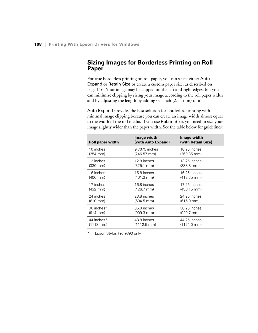 Epson SP9890K3, SP7890K3 manual Printing With Epson Drivers for Windows 