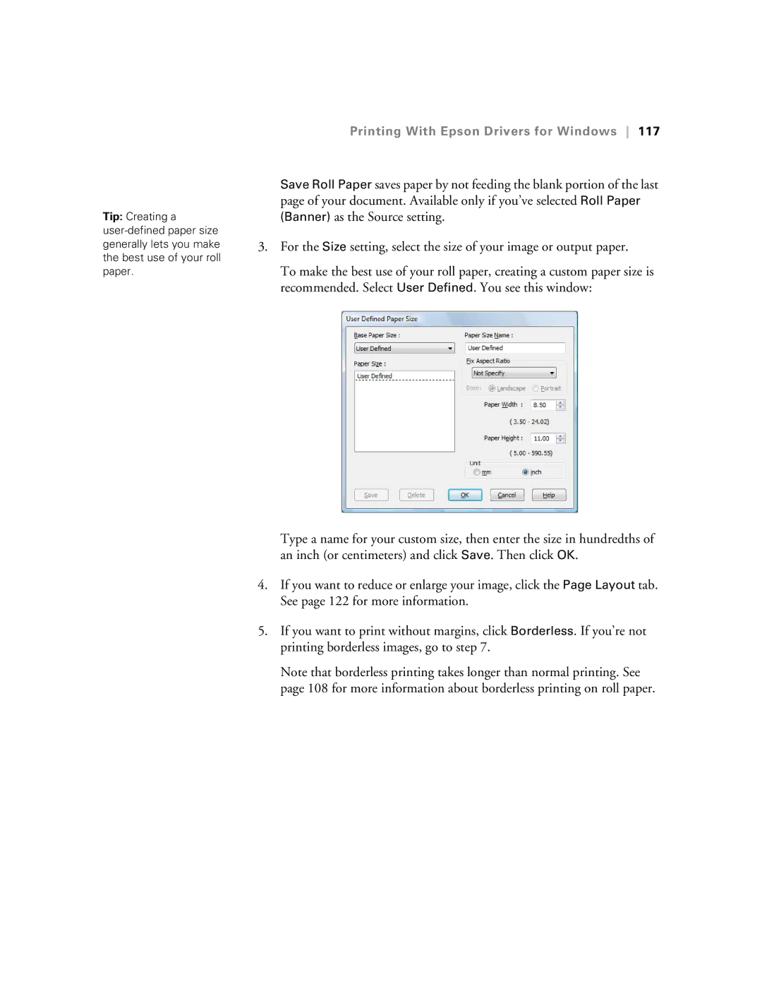 Epson SP7890K3, SP9890K3 manual Printing With Epson Drivers for Windows 