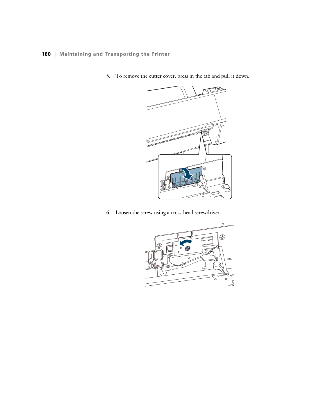 Epson SP9890K3, SP7890K3 manual Maintaining and Transporting the Printer 