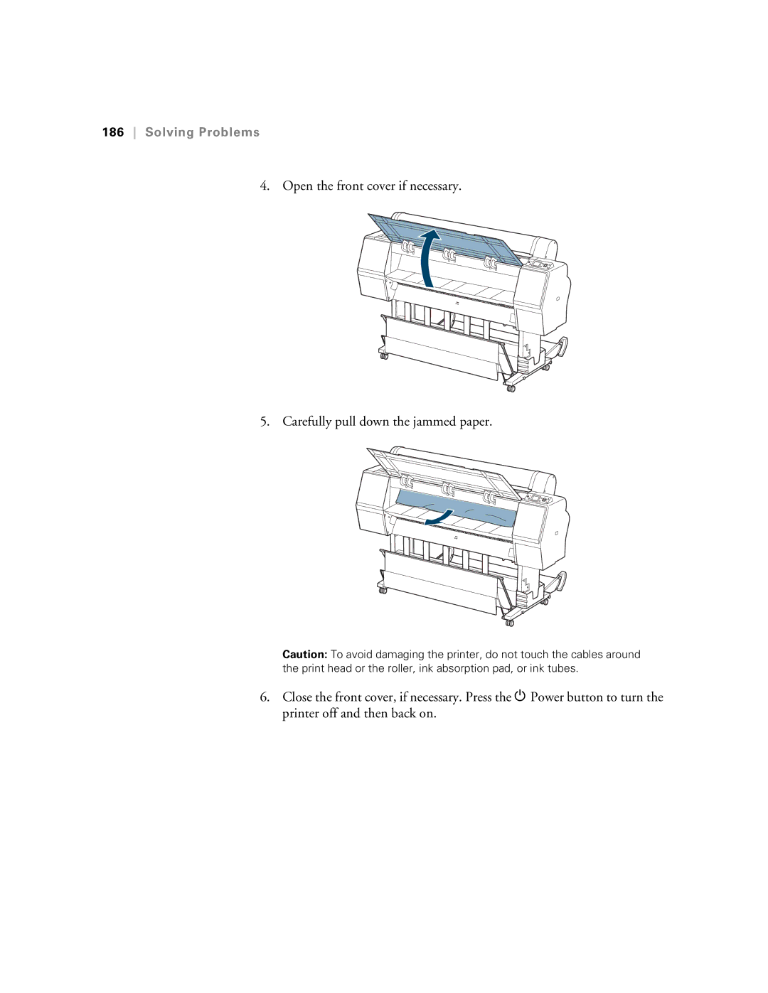 Epson SP9890K3, SP7890K3 manual Solving Problems 