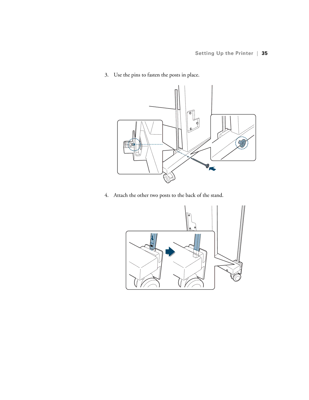 Epson SP7890K3, SP9890K3 manual Setting Up the Printer 