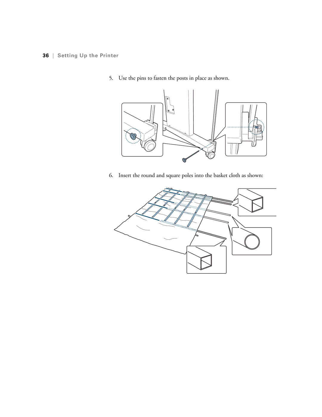 Epson SP9890K3, SP7890K3 manual Setting Up the Printer 