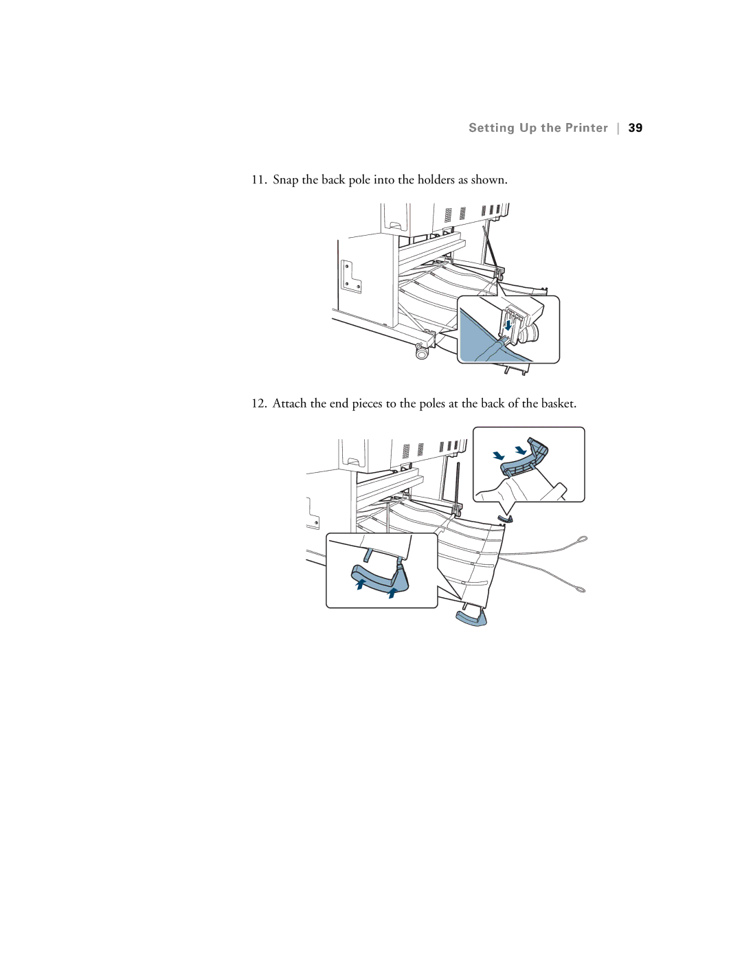 Epson SP7890K3, SP9890K3 manual Setting Up the Printer 