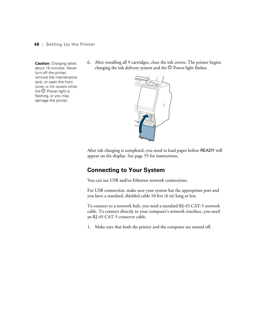 Epson SP9890K3, SP7890K3 manual Connecting to Your System 