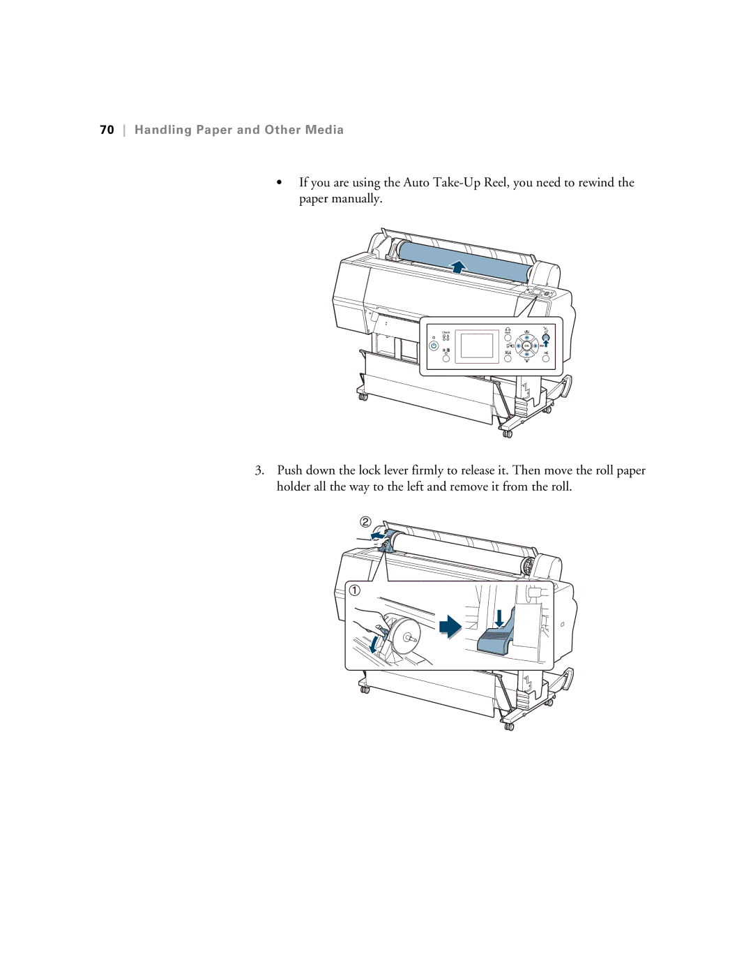 Epson SP9890K3, SP7890K3 manual Handling Paper and Other Media 