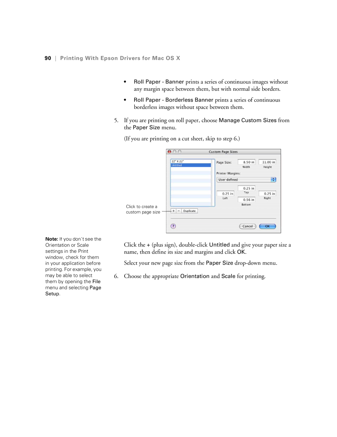 Epson SP9890K3, SP7890K3 manual If you are printing on a cut sheet, skip to step 