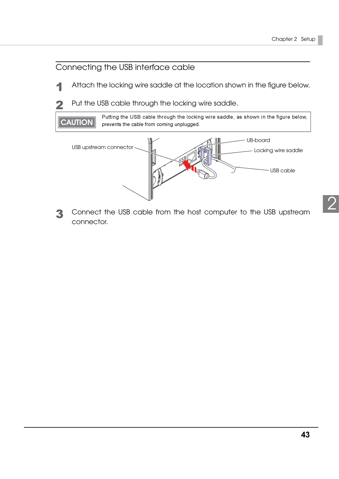 Epson T70 specifications Connecting the USB interface cable 