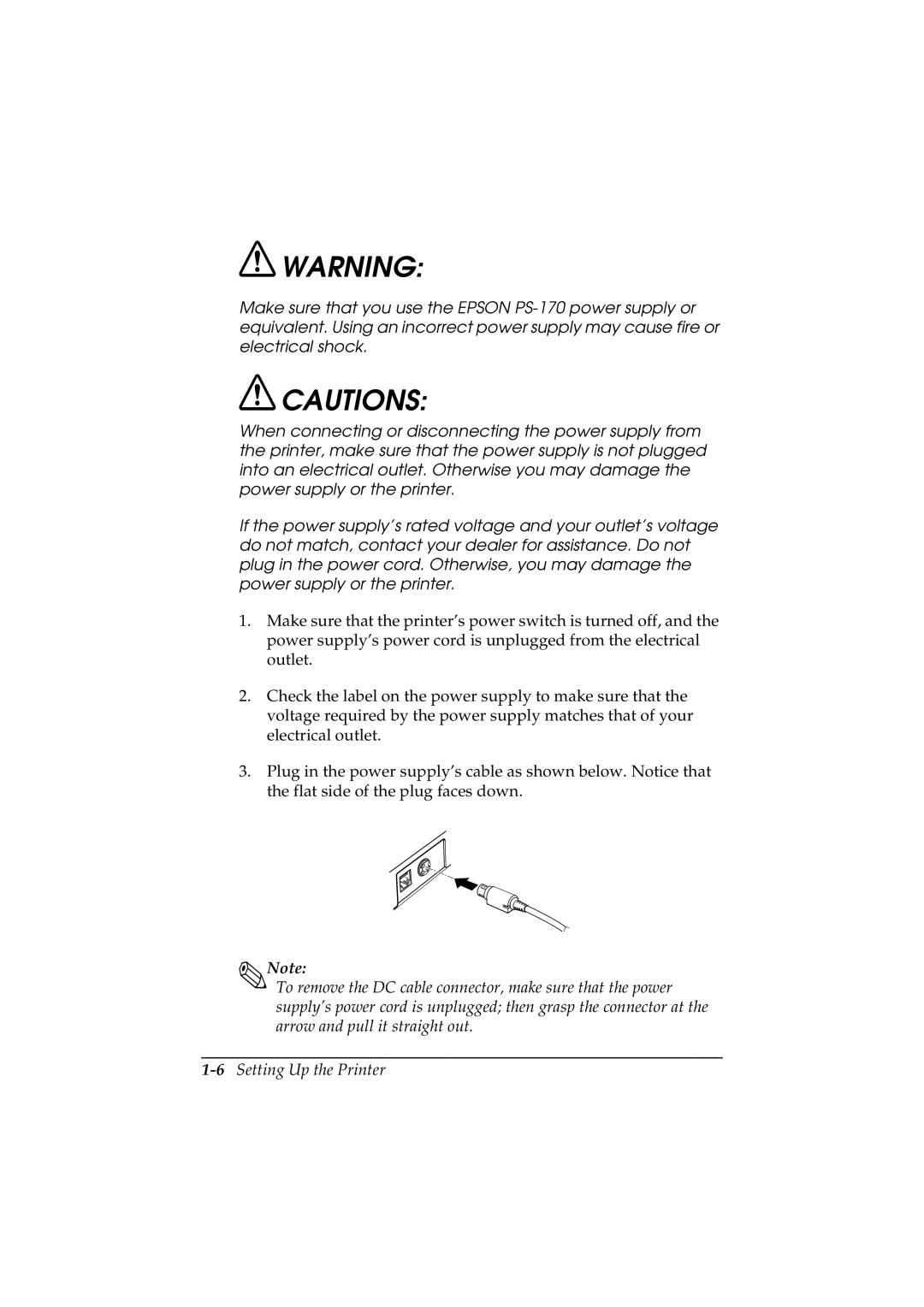 Epson T88II manual 