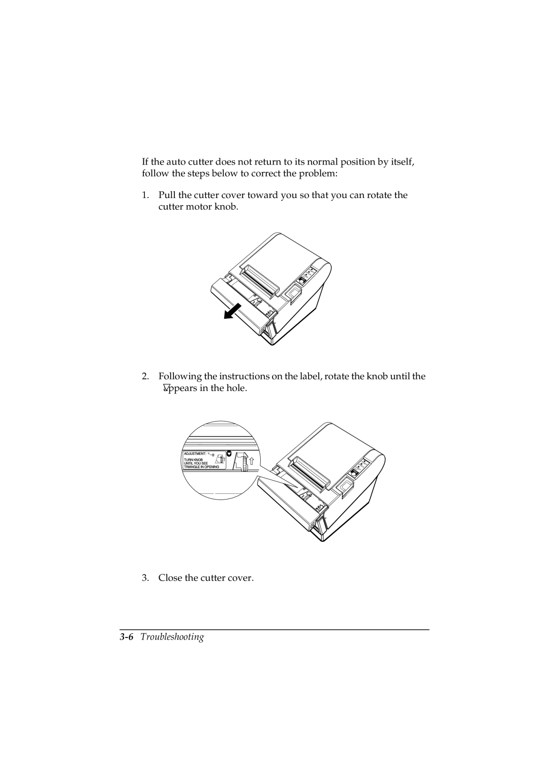 Epson T88II manual 6Troubleshooting 