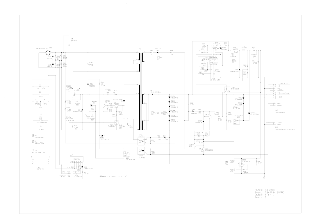 Epson TM-FX2180 manual 