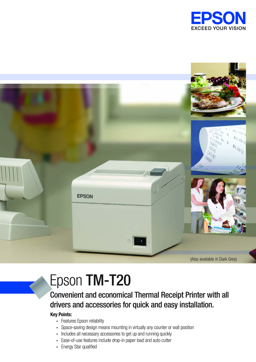 Epson manual Epson TM-T20 