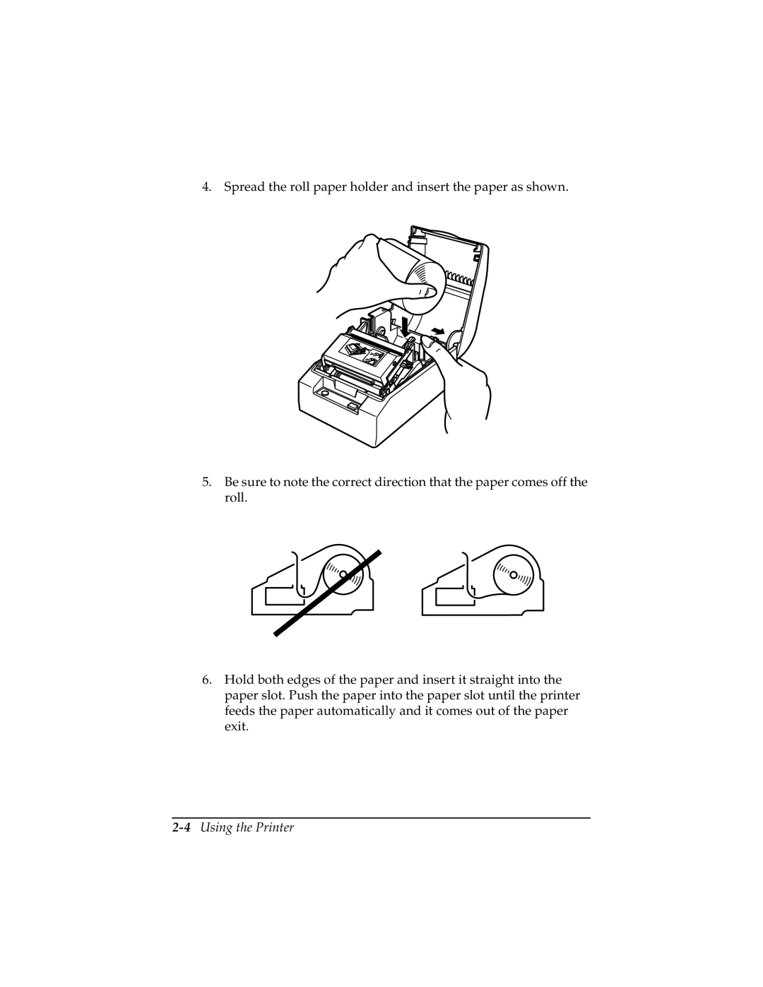 Epson TM-T85P manual 4Using the Printer 