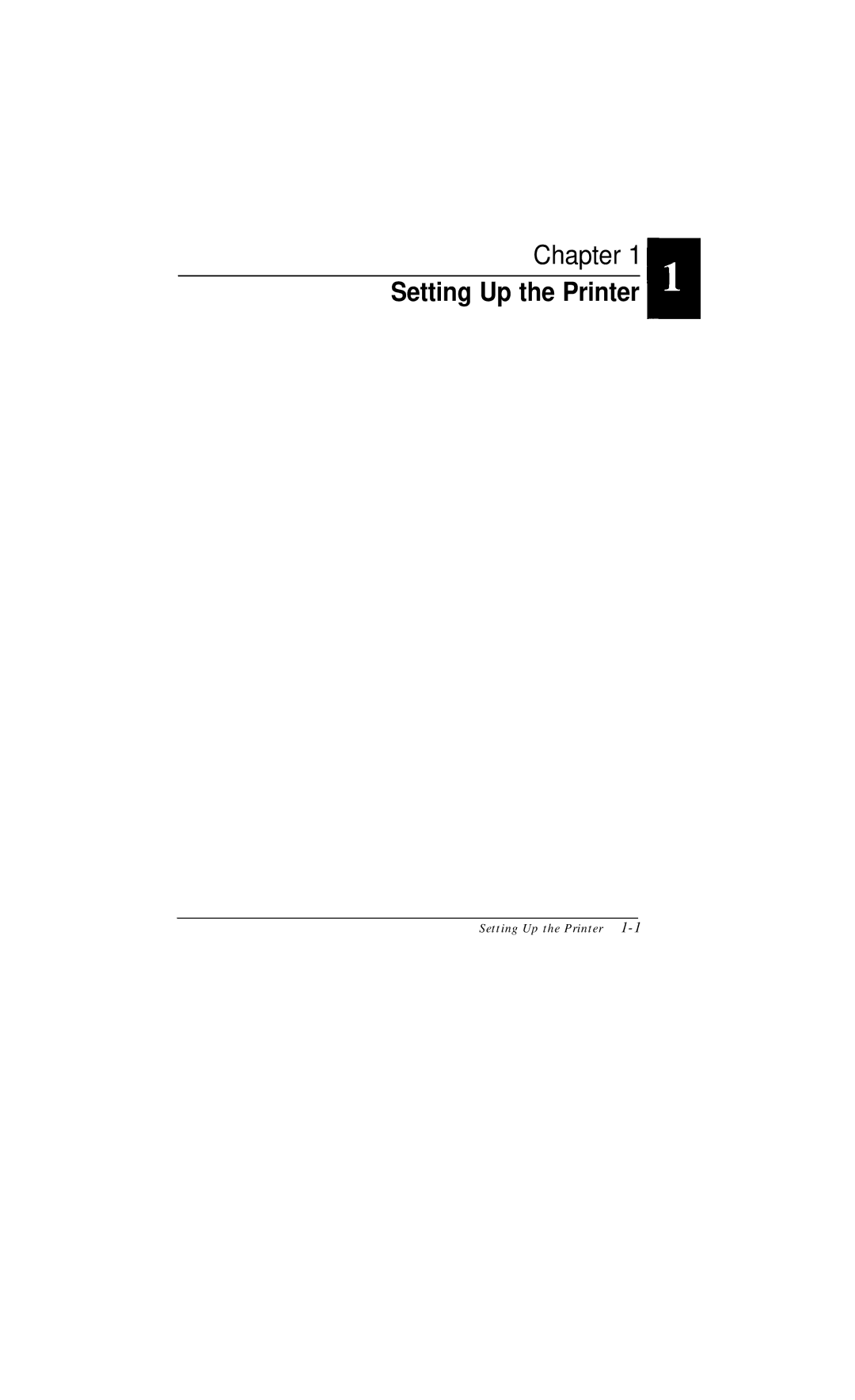 Epson TM-U375 user manual Setting Up the Printer 