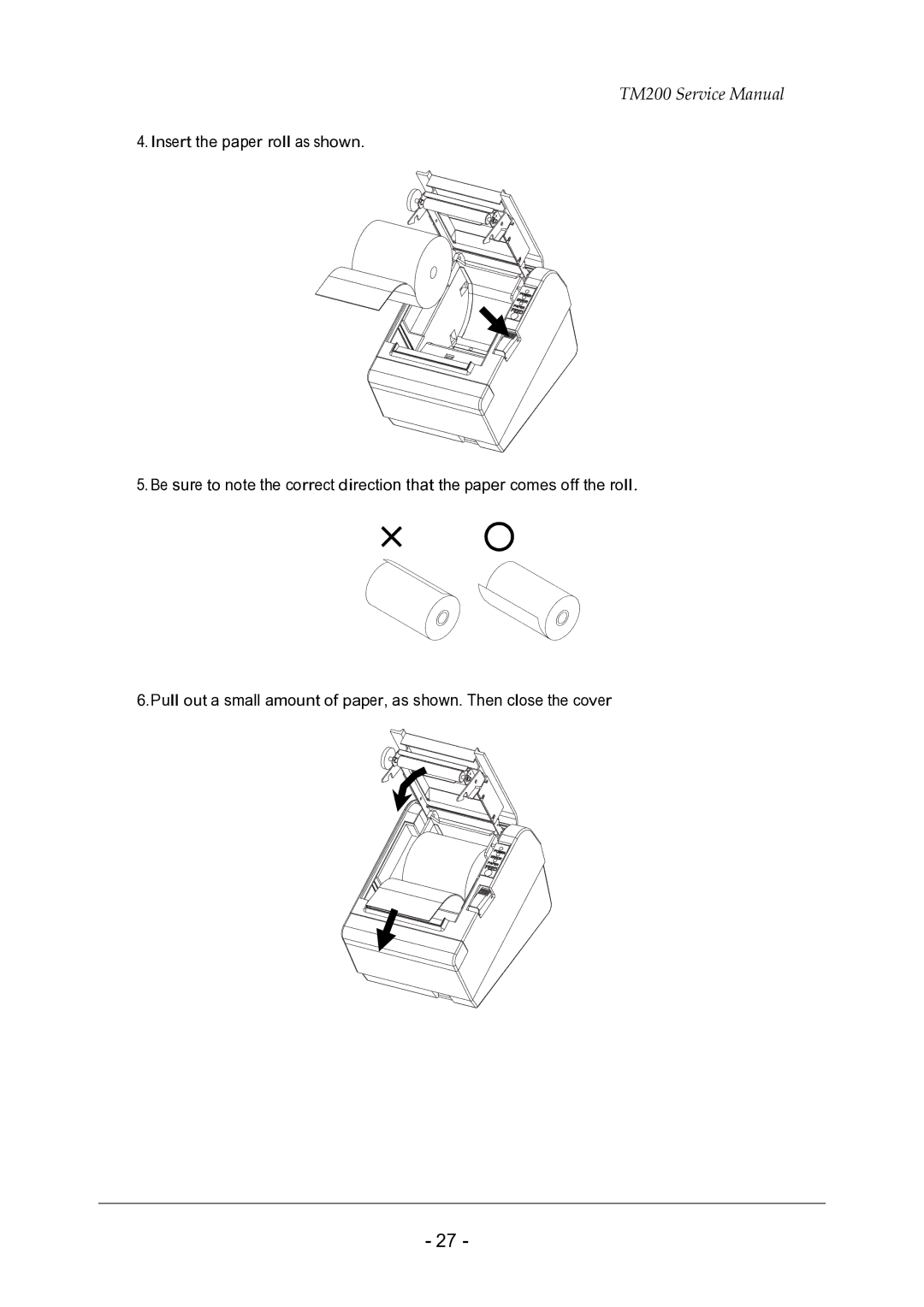 Epson TM200 service manual 