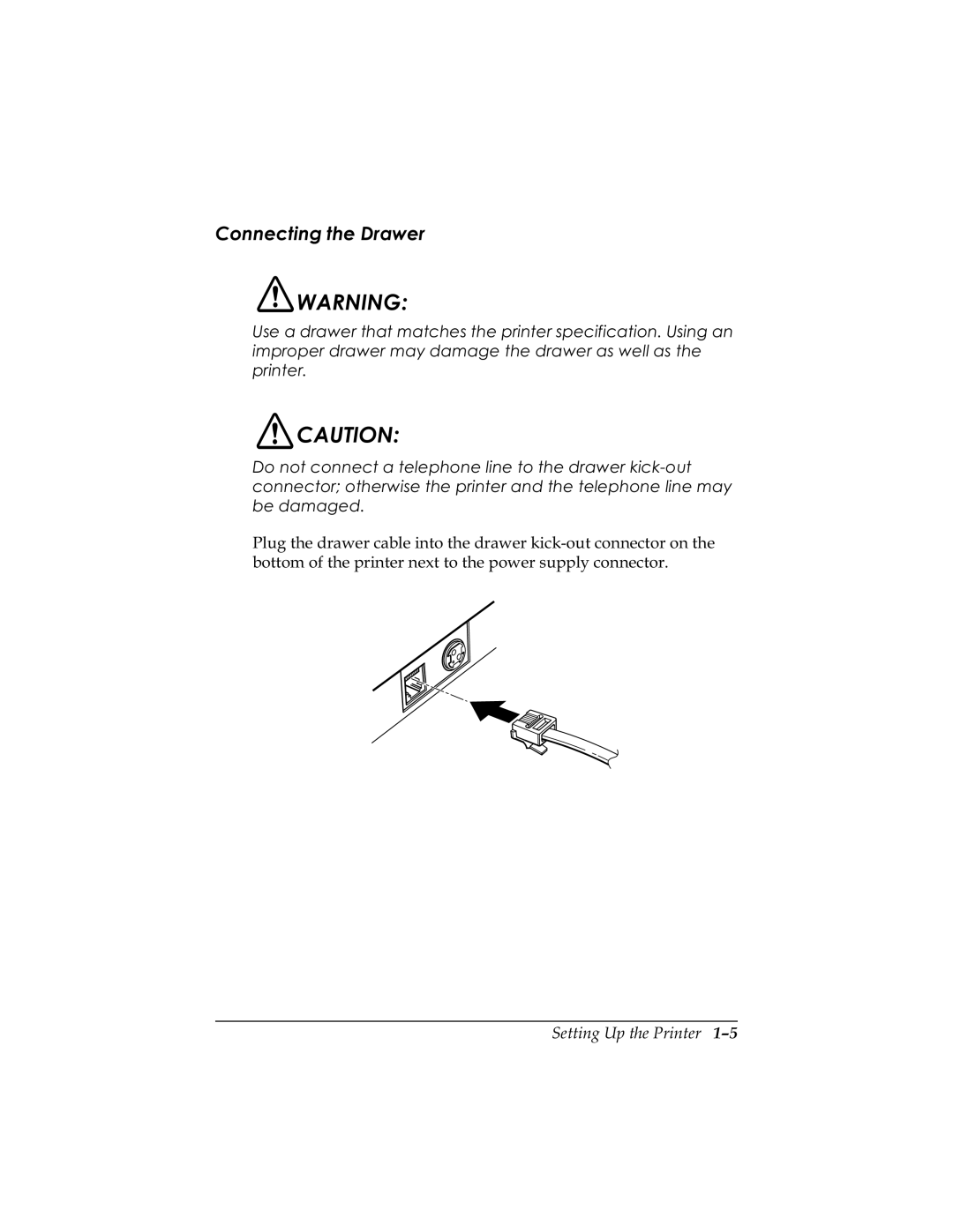 Epson U325PD, U325D user manual Rqqhfwlqjwkhudzhu, Sulqwhu, Rqrwfrqqhfwdwhohskrqholqhwrwkhgudzhunlfnrxw 