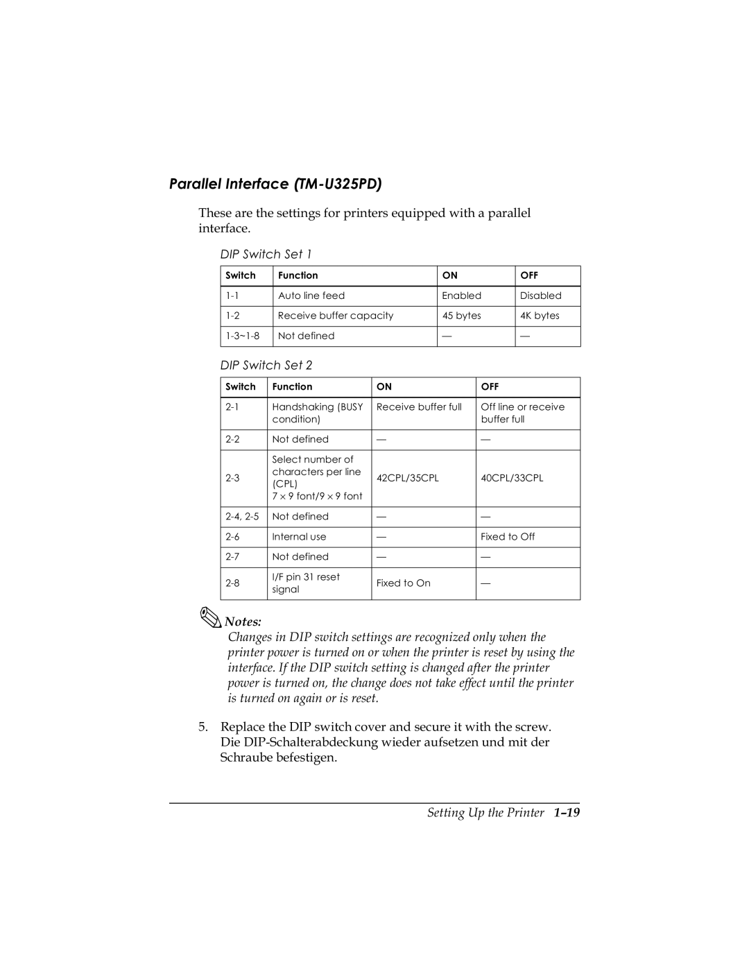 Epson U325PD, U325D user manual 6FKUDXEHEHIHVWLJHQ, LHGWR2Q Vljqdo 