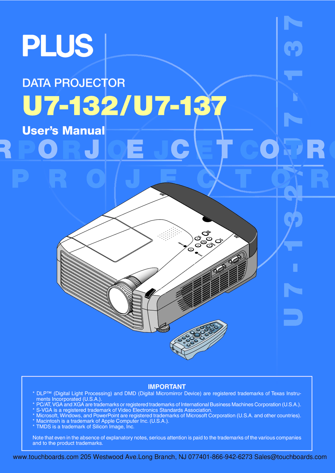 Epson user manual U7-132/U7-137 