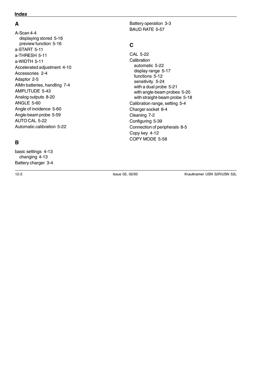 Epson USN 52R, USN 52L manual Copy Mode 