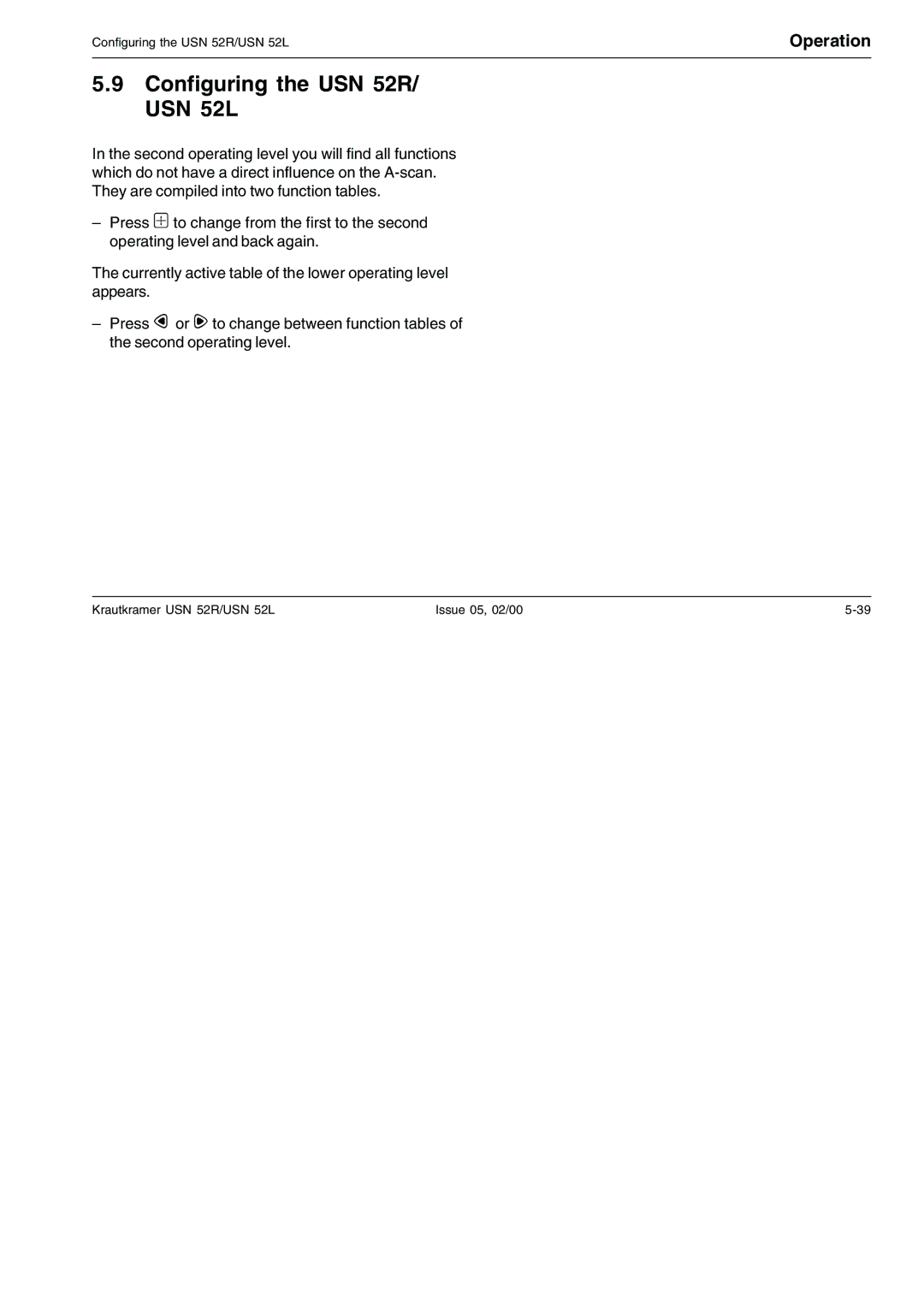 Epson manual Configuring the USN 52R/ USN 52L 