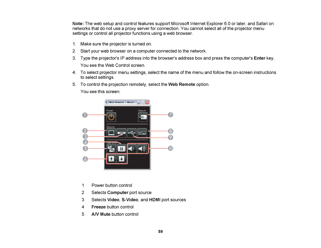 Epson V11H469020 manual 