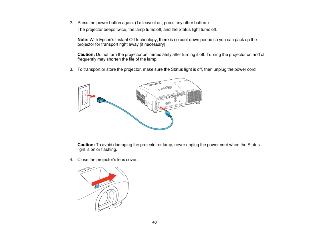 Epson V11H561020 manual 