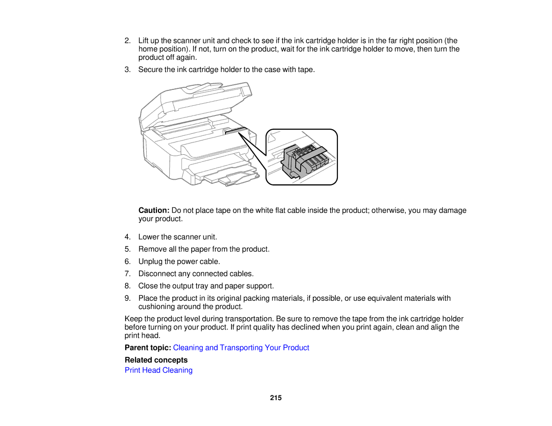 Epson WF-2650 manual 215 