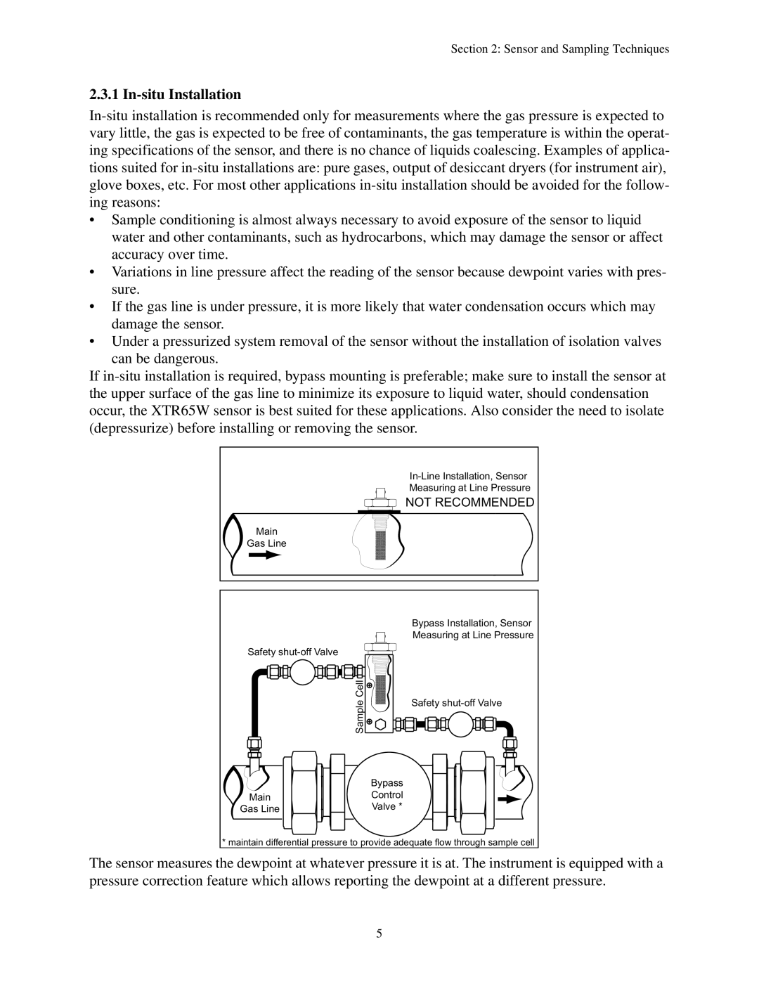 Epson XDT manual In-situ Installation, Not Recommended 