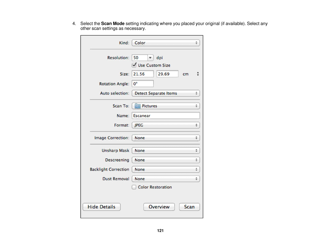 Epson XP-310 manual 121 