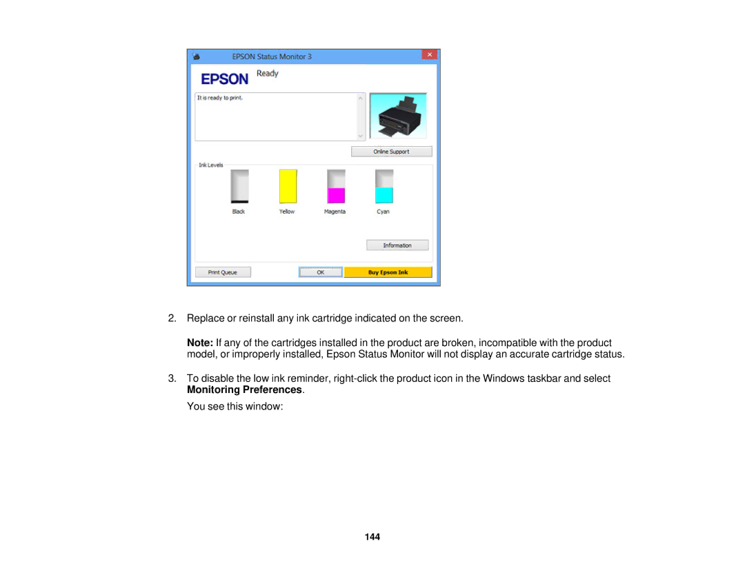 Epson XP-310 manual 144 