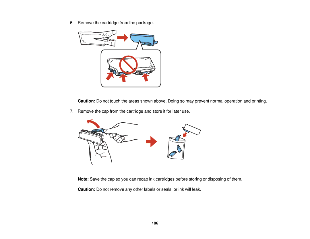 Epson XP-520 manual 186 