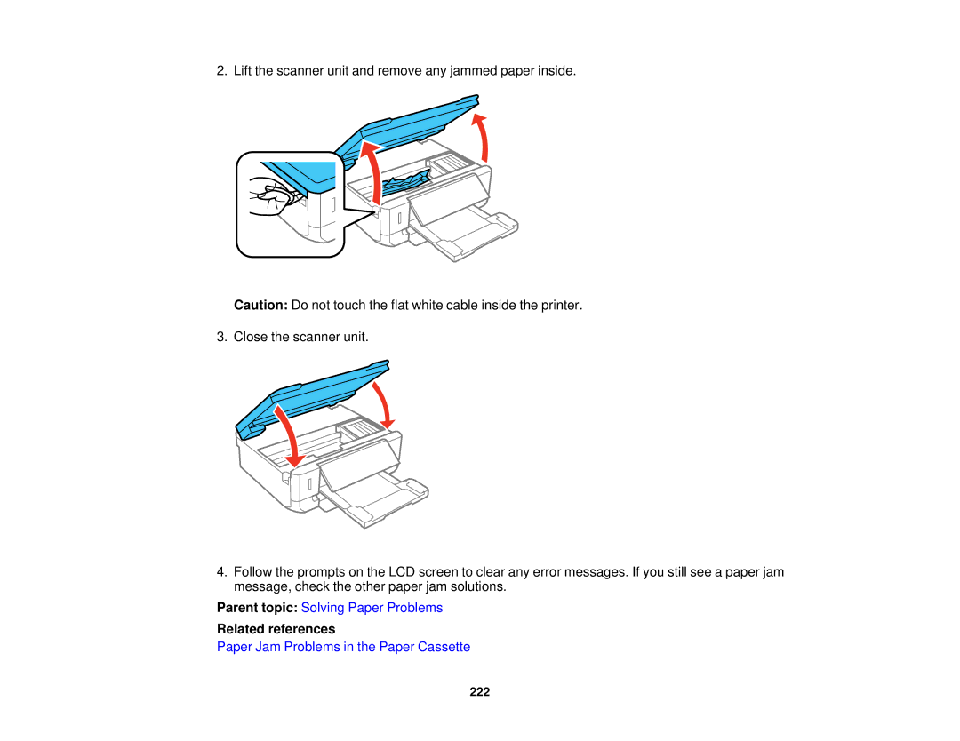 Epson XP-520 manual 222 