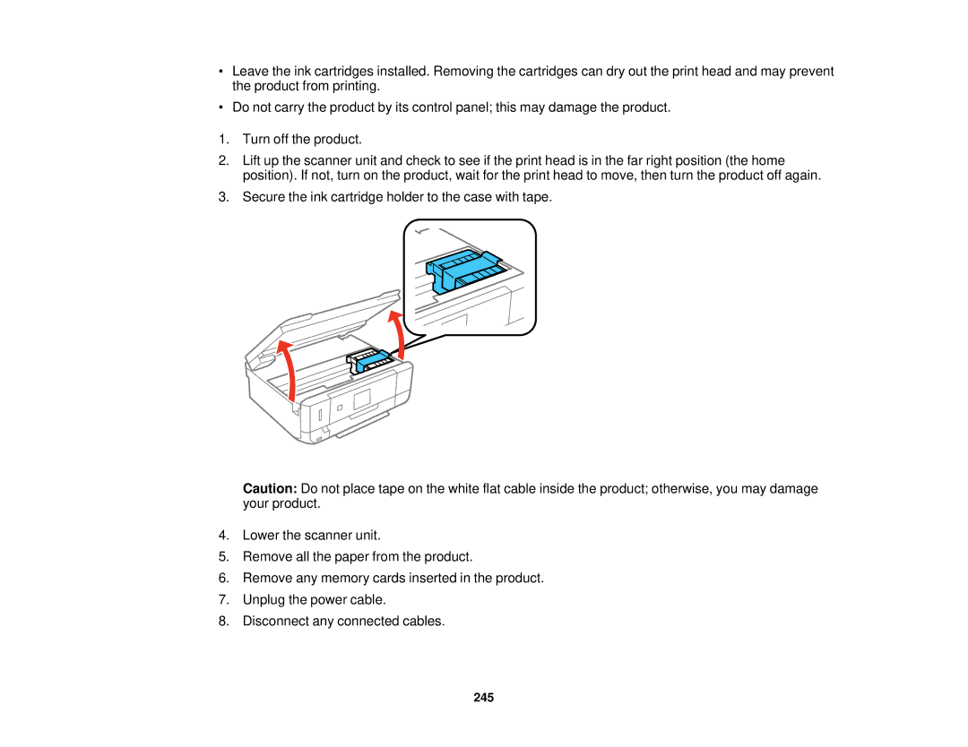 Epson XP-620 manual 245 