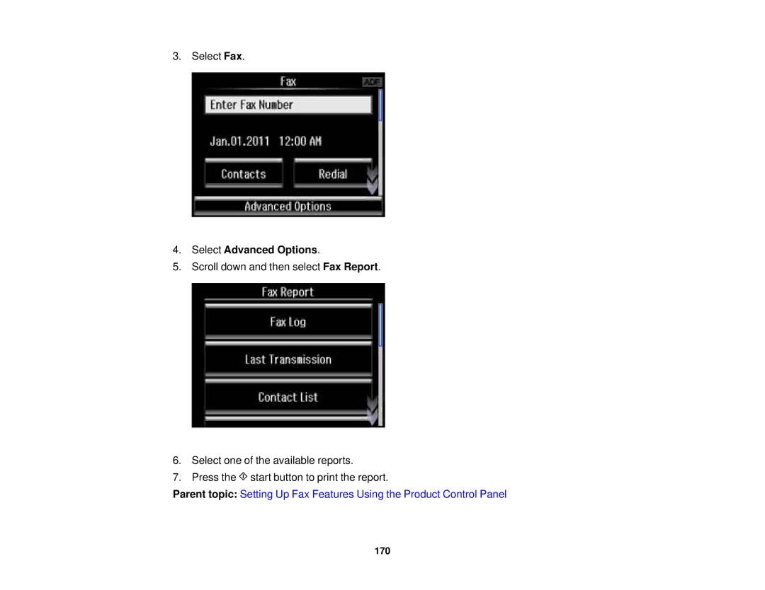 Epson XP-850 manual Select Advanced Options 