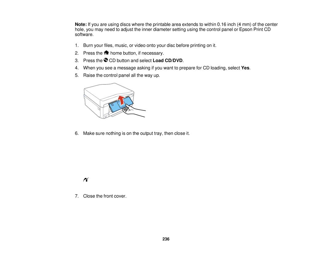 Epson XP-850 manual 236 