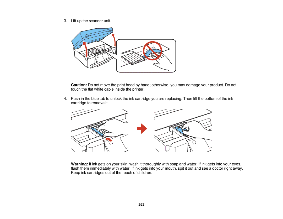 Epson XP-850 manual 262 