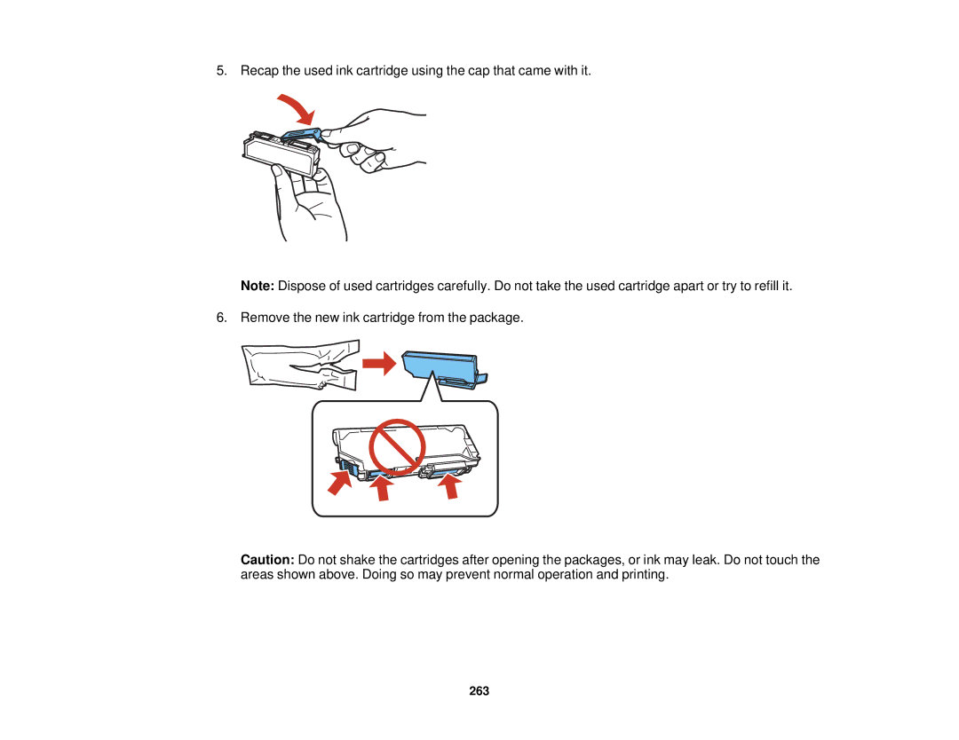 Epson XP-850 manual 263 