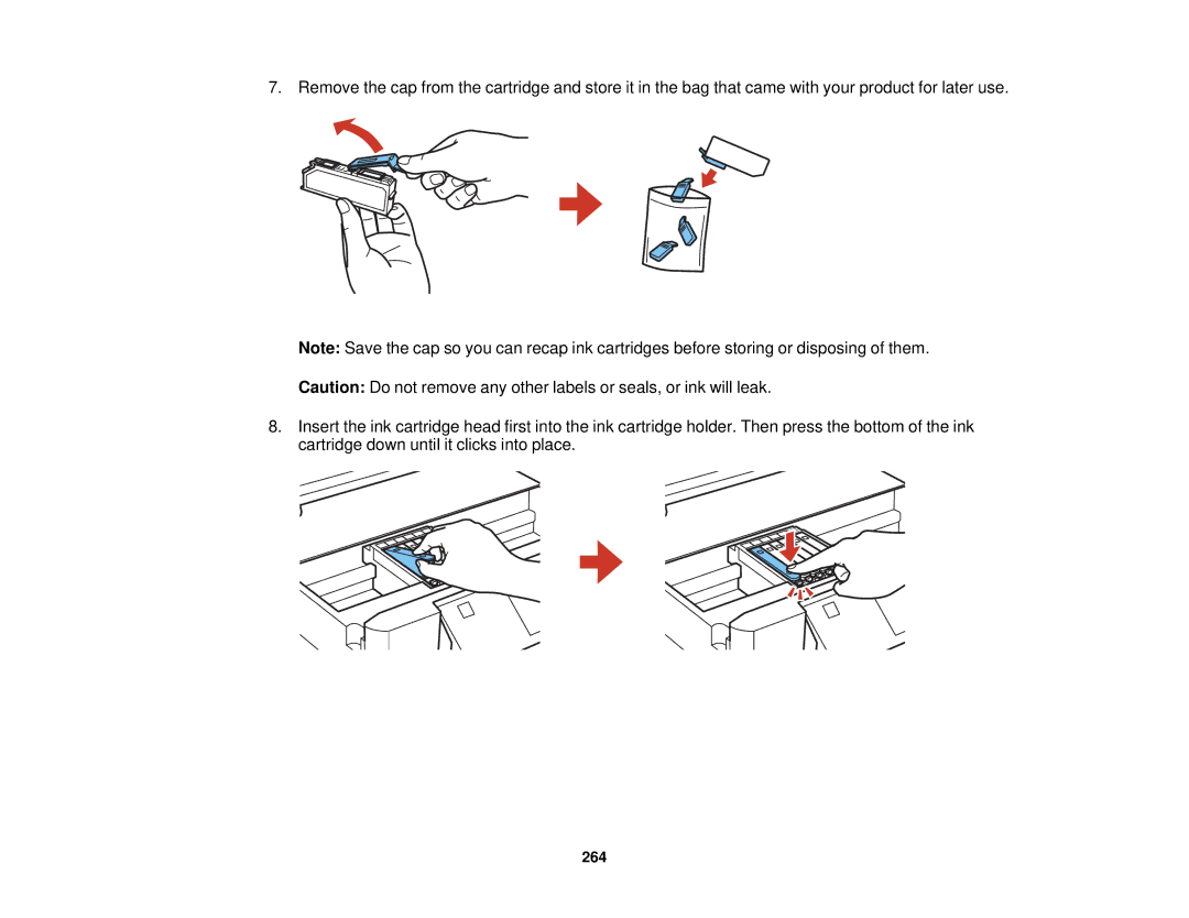 Epson XP-850 manual 264 