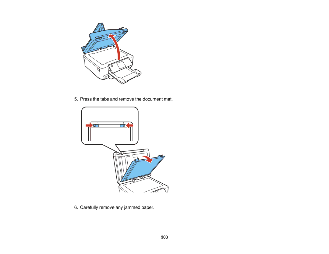 Epson XP-850 manual 303 