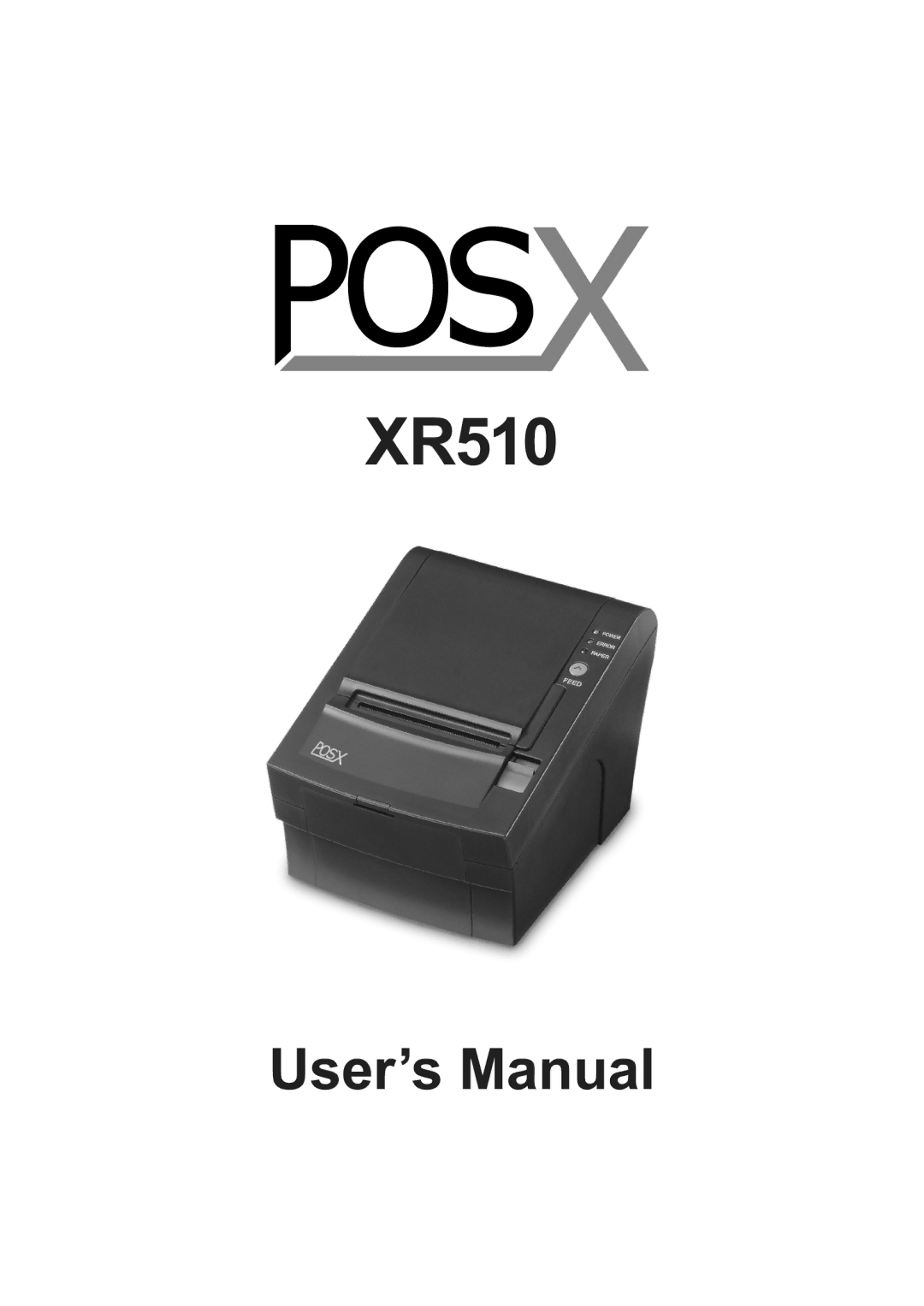 Epson XR510 manual 