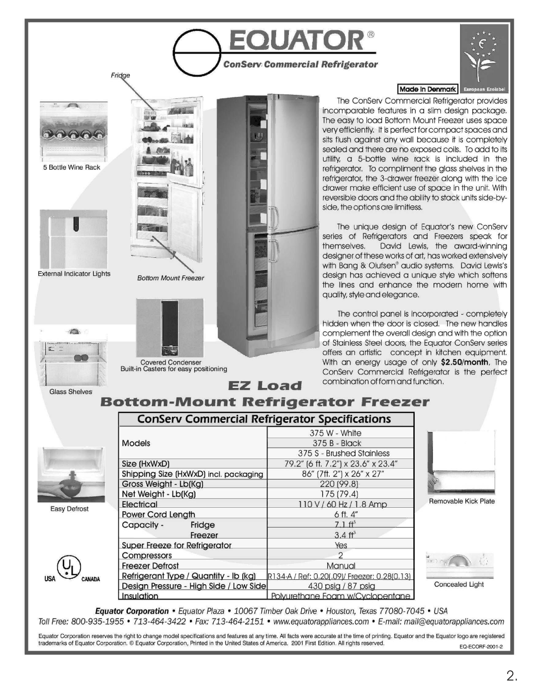 Equator 375 service manual 