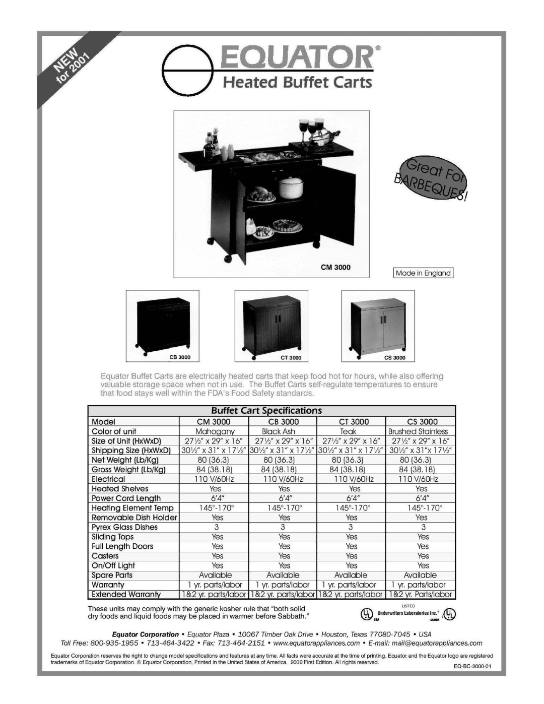 Equator CM 3000 service manual 