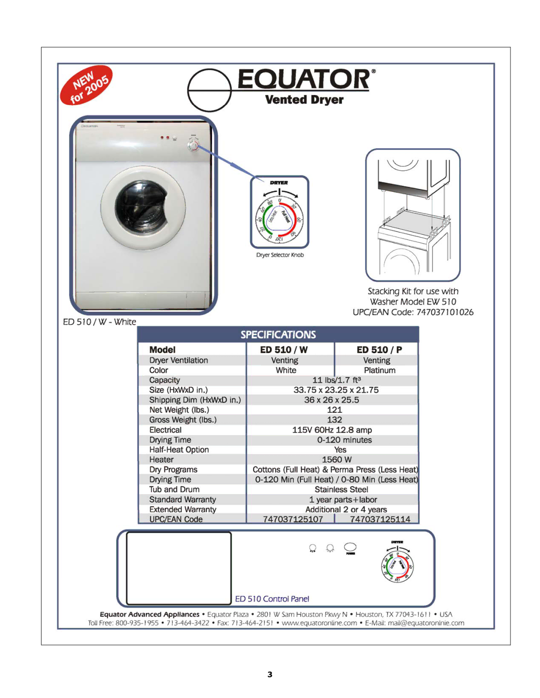 Equator ED510 service manual 