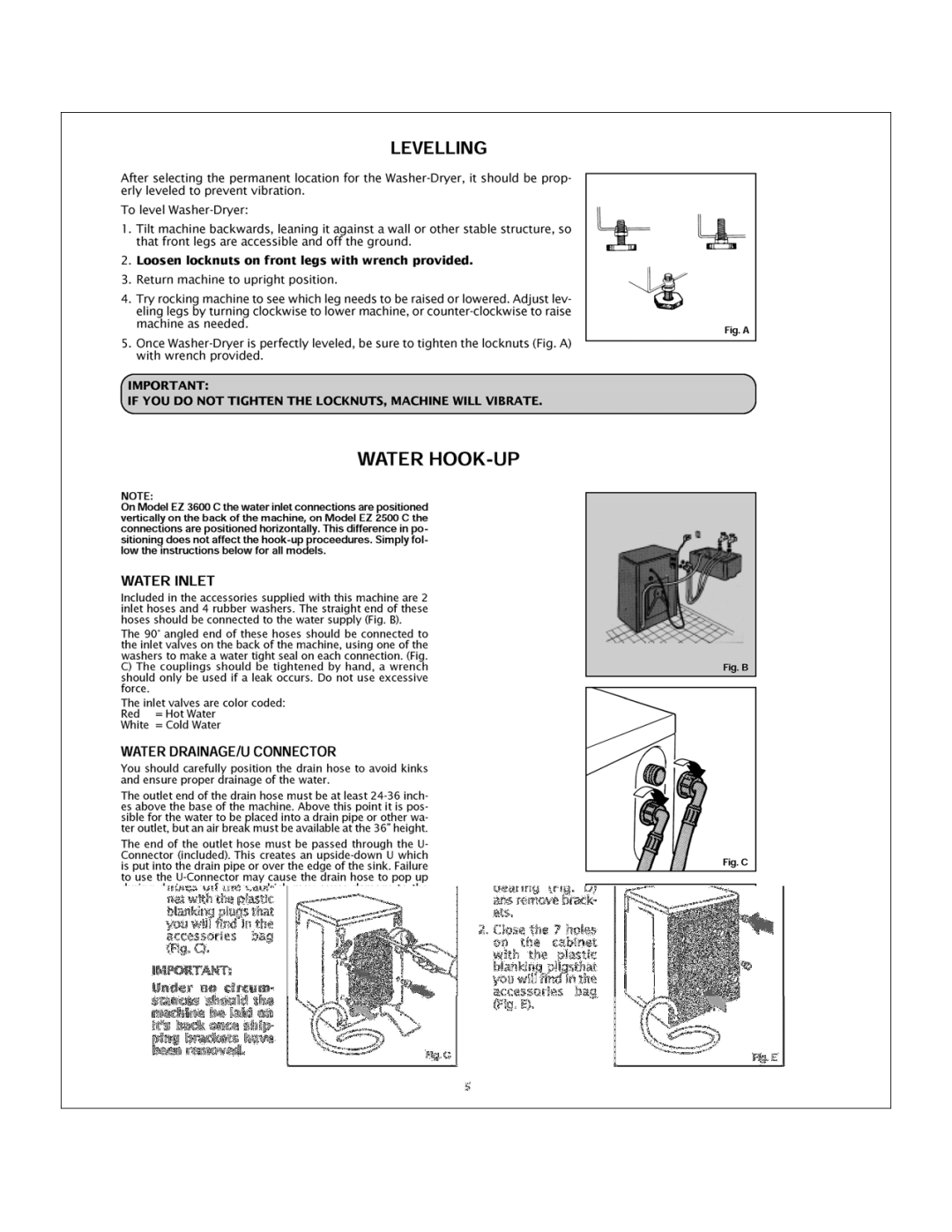 Equator EZ 3600 C manual 