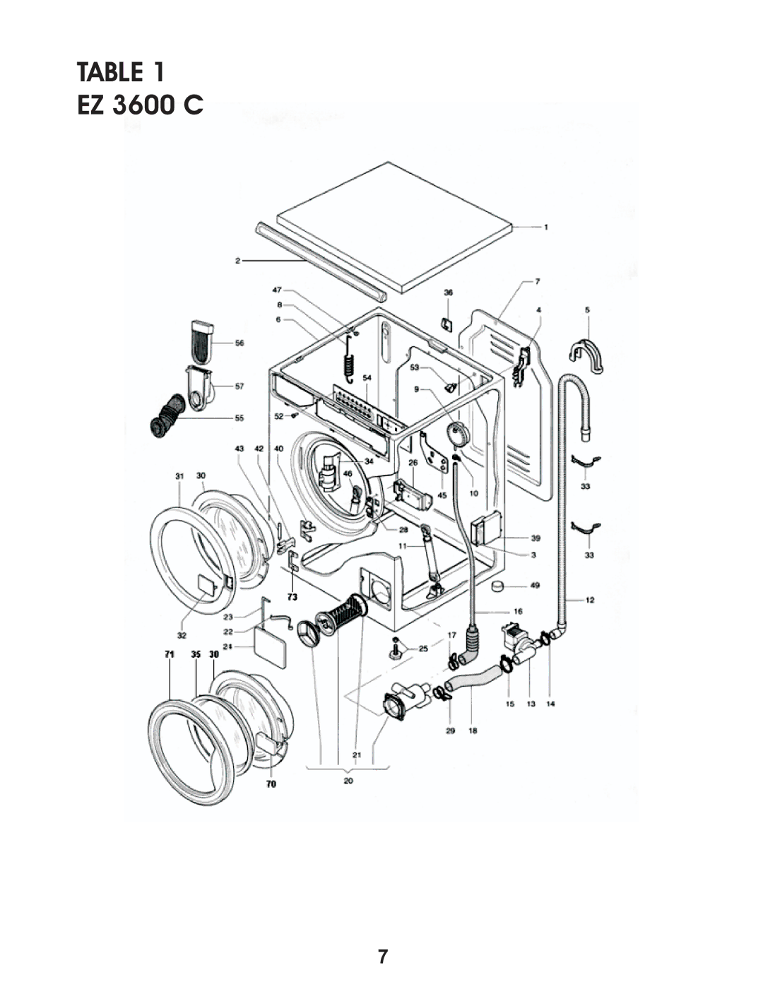 Equator EZ 1500, EZ 3600 C/CEE, EZ 2500 C service manual 