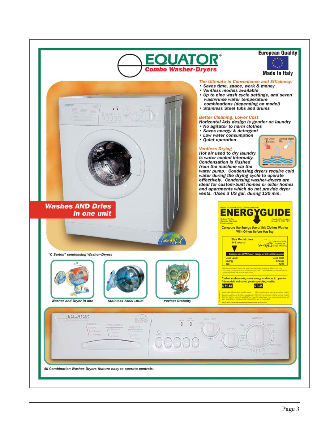 Equator EZ 3612 CEE service manual 