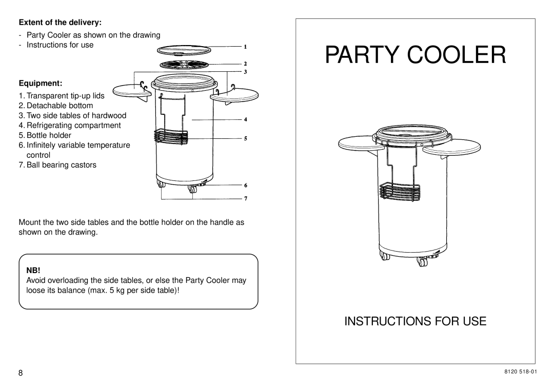 Equator none manual Party Cooler 