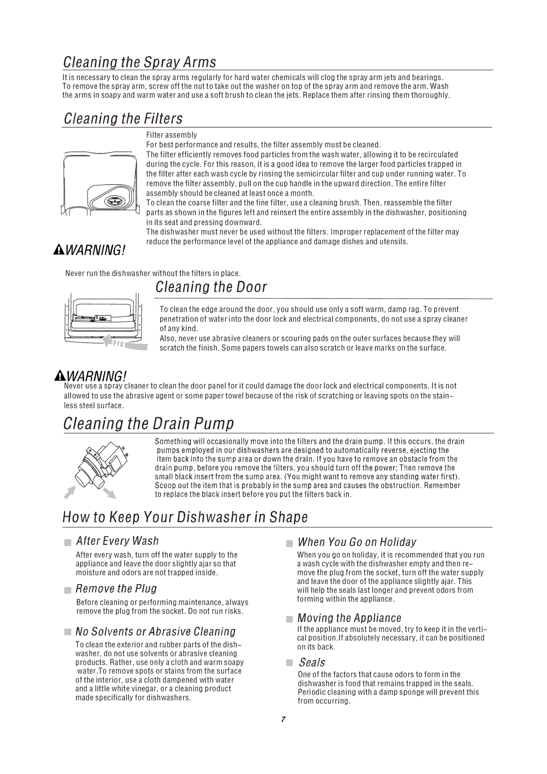 Equator SP 818, WP 818 manual 